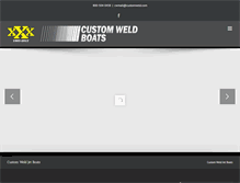 Tablet Screenshot of customweld.com